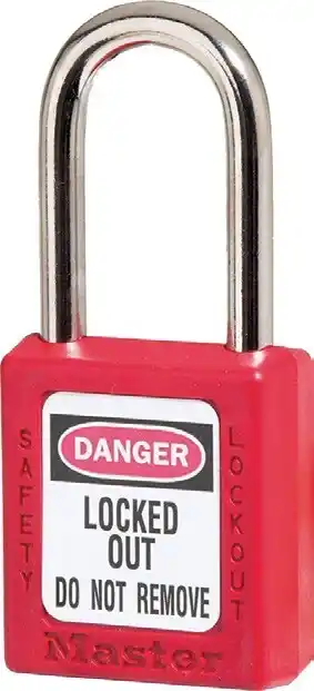 Master Lock Zenex™ Safety Padlock - Red