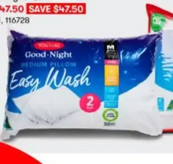 BIG W 2-Pack Good Night Pillows offer
