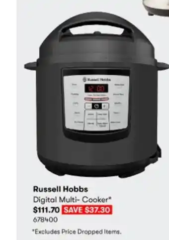 BIG W Russell Hobbs Digital Multi - Cooker offer