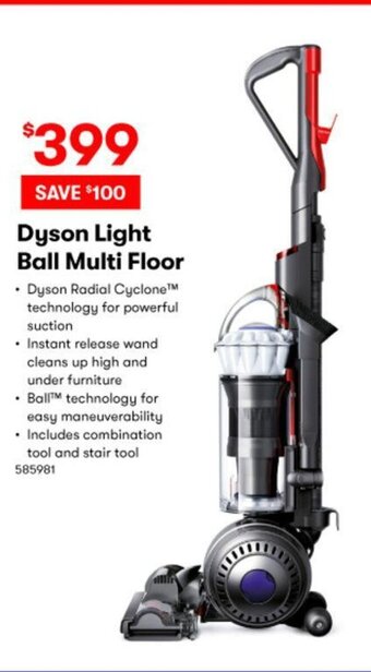 BIG W Dyson Light Ball Multi Floor offer