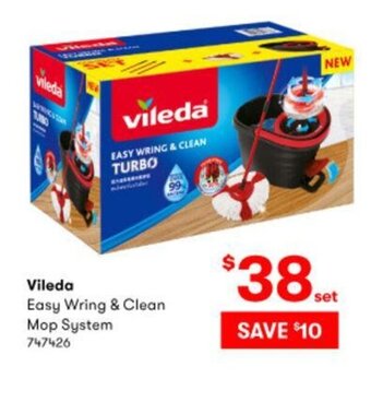 BIG W Vileda Easy Wring & Clean Mop System offer