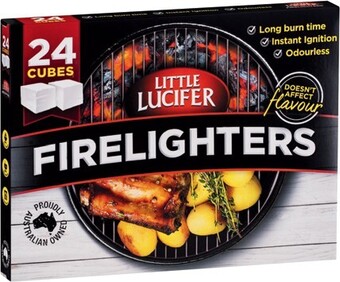 IGA Little Lucifer Firelighters 24 Pack offer