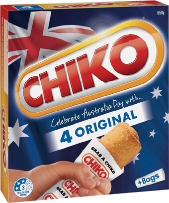 IGA Chiko Original Rolls 4 Pack offer