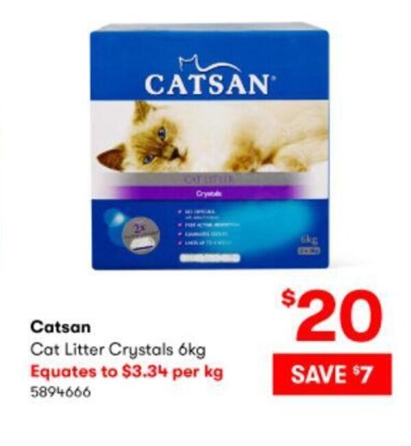 catsan crystals