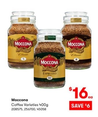 Moccona Coffee Varieties 400g