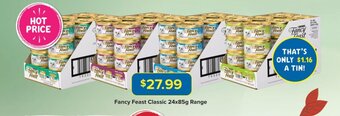 Fancy Feast Classic 24x85g Range