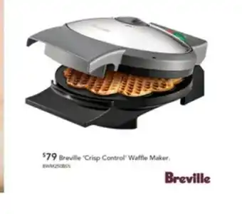 Breville "Crisp Control" Waffle Maker