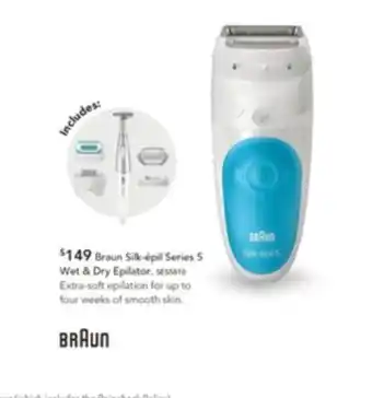 Harvey Norman Braun Silk-epil Series 5 Wet & Dry Epilator offer