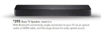 Harvey Norman Bose TV Speaker offer