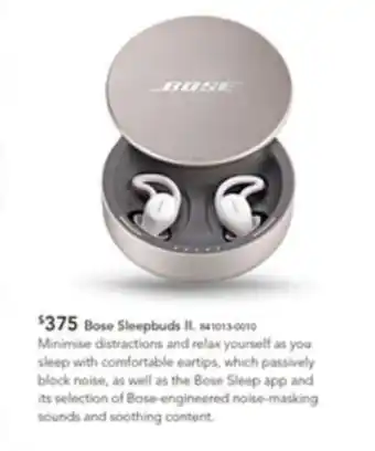 Harvey Norman Bose Sleepbuds II offer