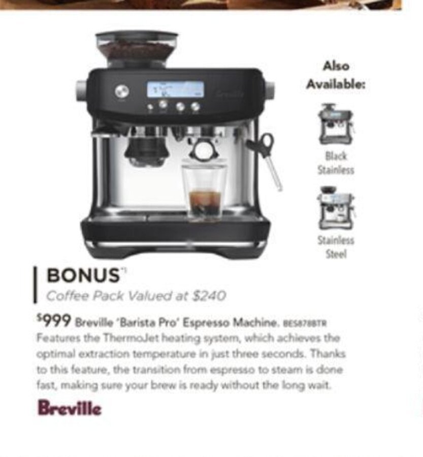 Bonus Breville \