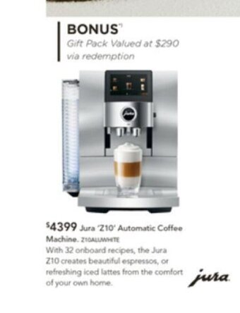 JUra "Z10" Automatic Coffee Machine