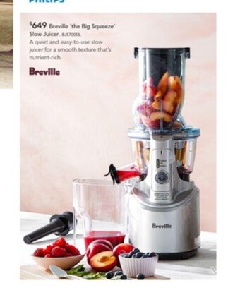 Breville 'the Big Squeeze' Slow Juicer