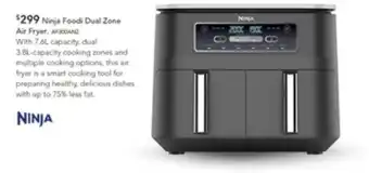 Harvey Norman Ninja Foodi Dual Zone Air Fryer 7.6L offer