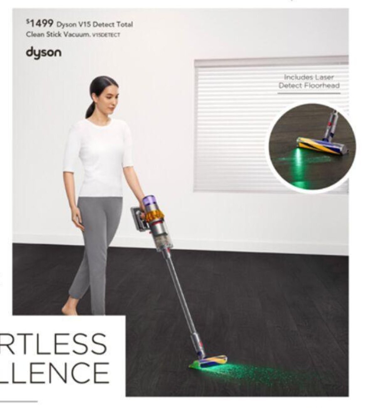 Dyson V15 Detect Total Clean Stick 
