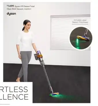 Harvey Norman Dyson V15 Detect Total Clean Stick Vacuum offer