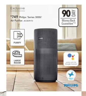 Harvey Norman Philips 'Series 3000i' Air Purifier offer