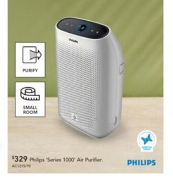 Harvey Norman Philips 'Series 1000' Air Purifier offer