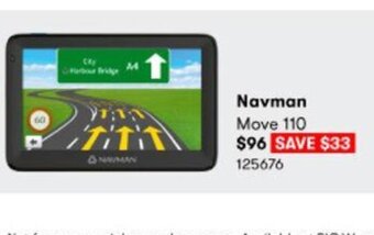 BIG W Navman Move 110 offer