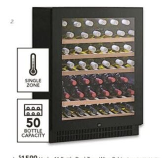 Vintec 50-Bottle Wine Cabinet