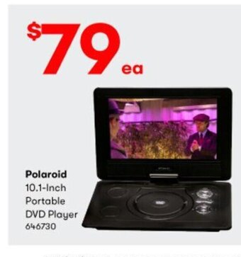 BIG W Polaroid 10.1-Inch Portable DVD Player offer