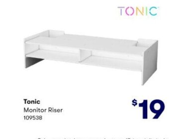 BIG W Tonic Monitor Riser offer