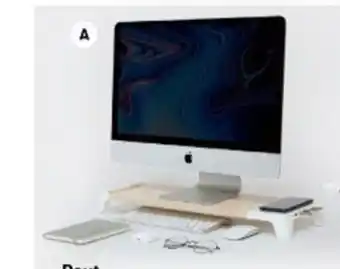 BIG W Pout Eyes8 3-in-1 Monitor Stand With Hub offer