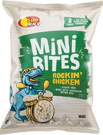 Woolworths Sunrice Mini Bites or Pops 120-­160g - From the Health Food Aisle offer