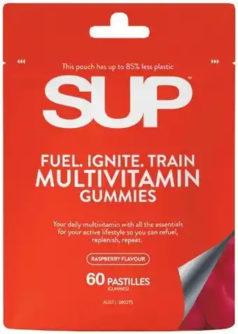 Woolworths SUP Fit Multi Gummies Pk 60‡ offer