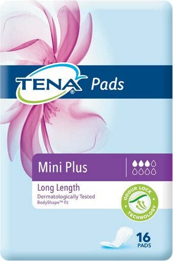 Tena Lady Pads Mini Plus Pk 16