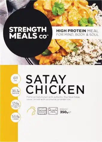 Woolworths Strength Meals Co Frozen Meal 350g offer