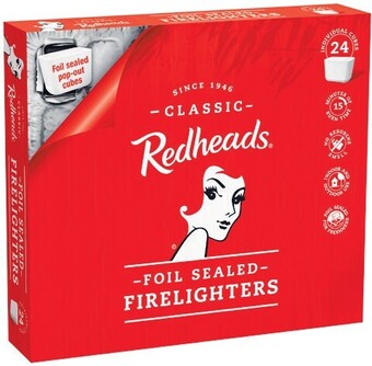 Woolworths Redheads Firelighters Pk 24 offer