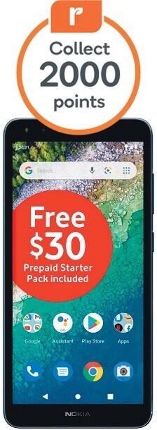 Woolworths Vodafone Nokia C01 Plus‡ offer
