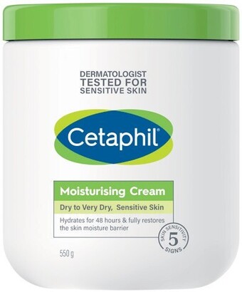 Woolworths Cetaphil Moisturising Cream 550g offer