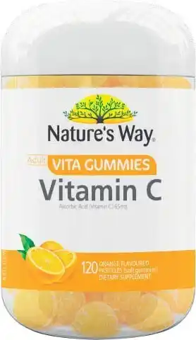 Coles Nature’s Way Adult Gummies Vitamin C 120 Pack offer
