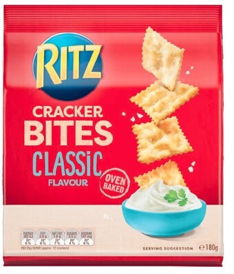 Coles Ritz Cracker Bites 180g offer