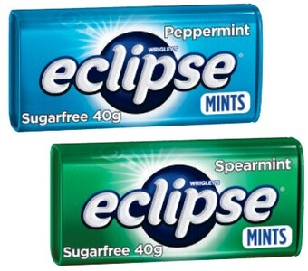 Coles Eclipse Mints 40g offer