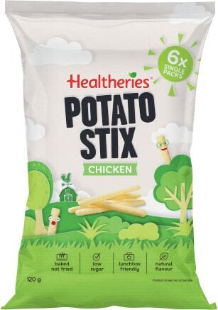 Coles Healtheries Kidscare Potato Stix 120g offer