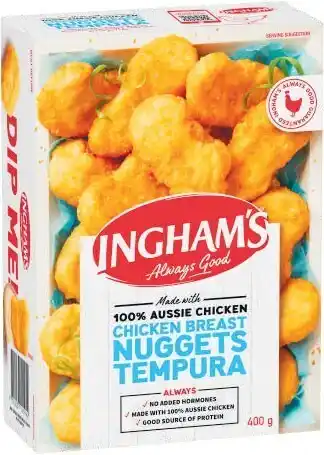 Ingham’s Tempura Chicken Nuggets 400g
