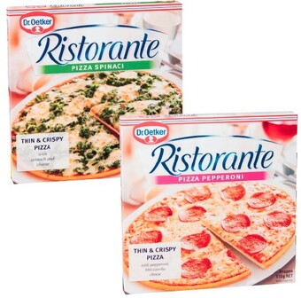 Coles Dr. Oetker Ristorante Pizza 310g-390g offer
