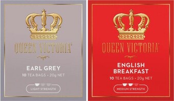 Coles Queen Victoria Tea Bags 10 Pack offer