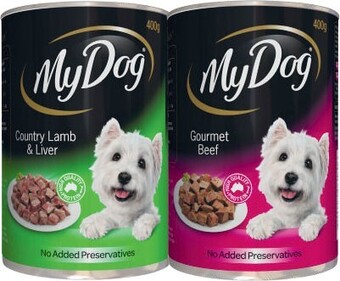 Coles My Dog Dog Food 400g offer