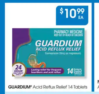 PharmaSave Guardium Acid Reflux Relief 14 Tablets offer