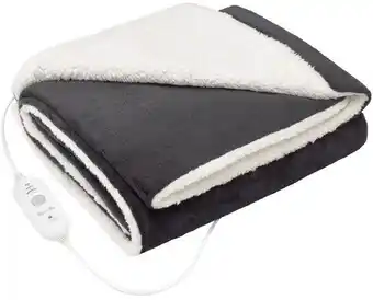 Myer Breville Lush Plush Reversible Heated Throw offer