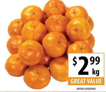 Supabarn Imperial Mandarins offer