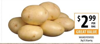 Supabarn Washed Potatoes 2kg offer