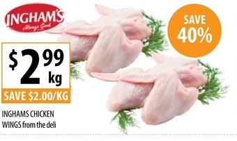 Supabarn Inghams Chicken Wings From The Deli offer