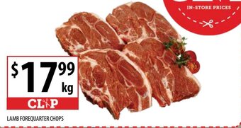 Supabarn Lamb Forequarter Chops offer
