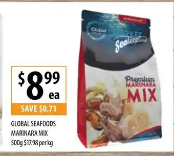 Supabarn Global Seafoods Marinara Mix 500g offer