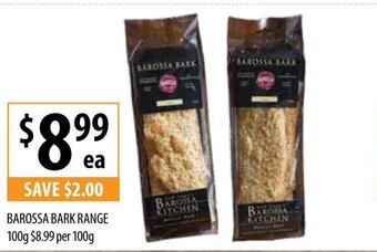 Supabarn Barossa Bark Range 100g offer